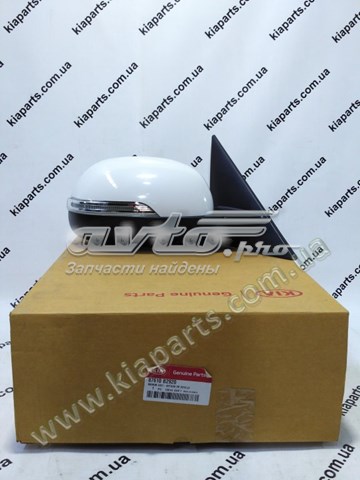 87610B2920 Hyundai/Kia Дзеркало заднього виду, ліве