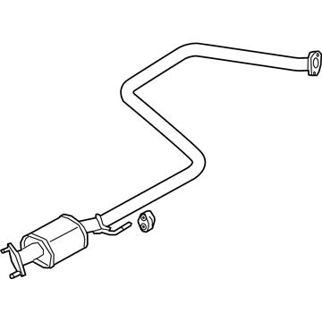 28650G5120 Hyundai/Kia Середній глушник