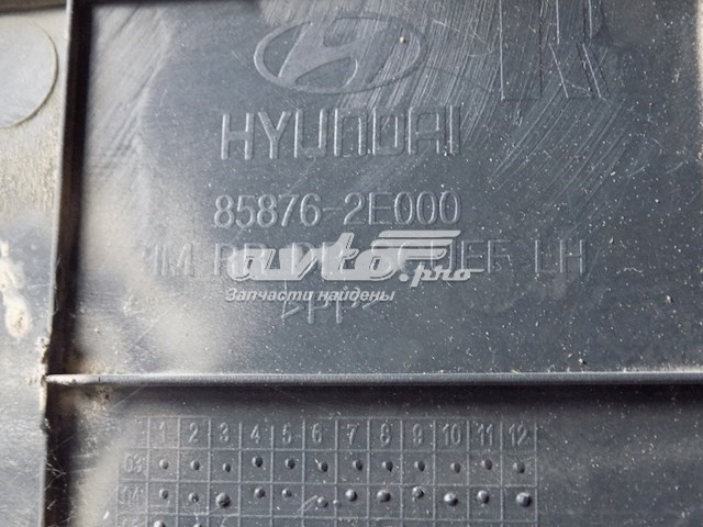  858762E000 Hyundai/Kia