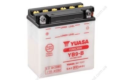 YB9B Yuasa акумуляторна батарея, акб