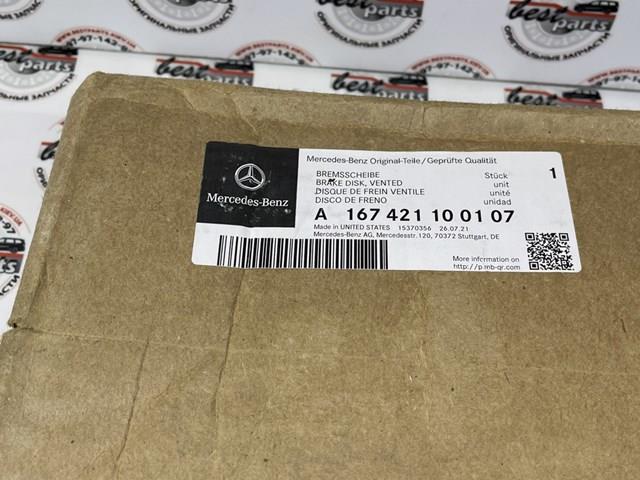 Гальмівні диски передні A167421100107 Mercedes