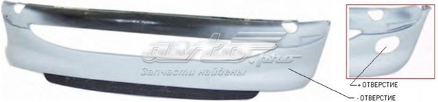 Бампер передній FPS FP5507903