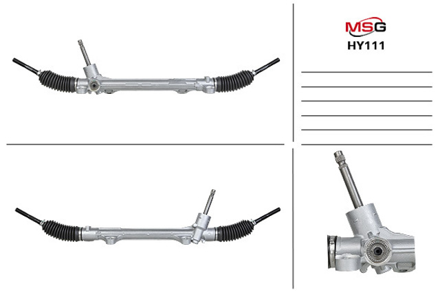 Рульова рейка HY111 MSG