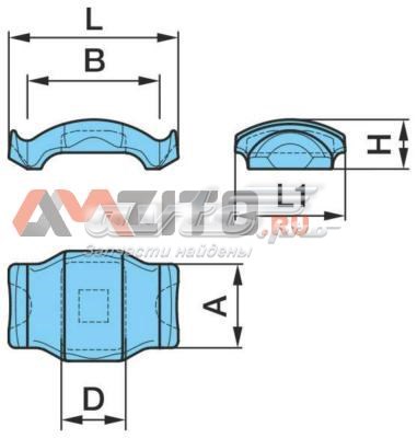 Купити STR1204200 STR Ремкомплект ресори (TRUCK)