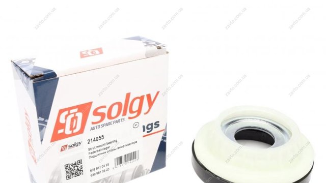 Підшипник опорний амортизатора, переднього Solgy 214055 ціна, від 13.74 USD