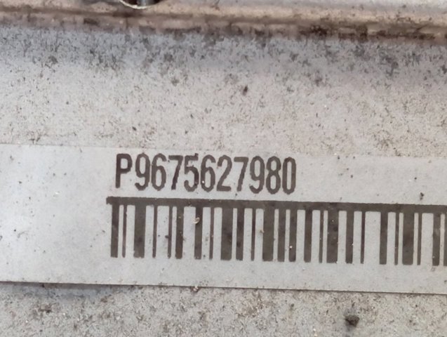 P9675627980 Peugeot/Citroen Охолоджувач наддувочного повітря