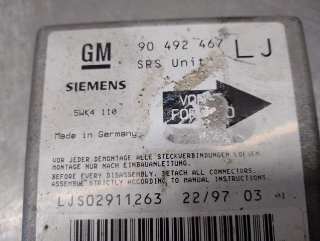  90492467 Opel