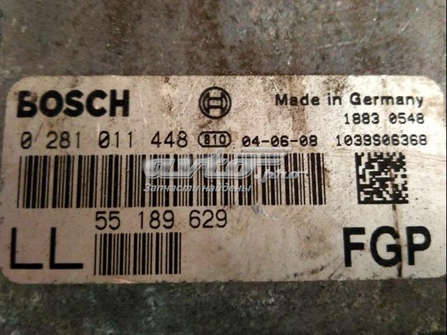 0281011448 Opel Блок електронного управління