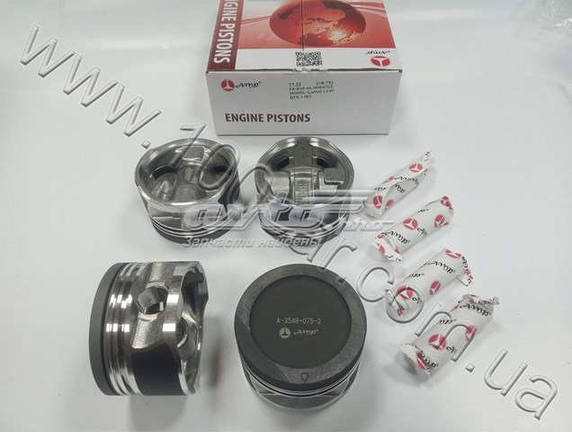 Купити PXDAE4A35480752 AMP/Paradowscy Поршень в комплекті на 1 циліндр, 3-й ремонт (+0,75)