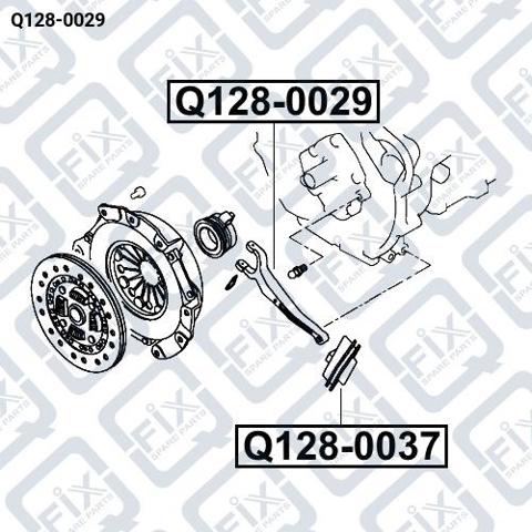 Вилка зчеплення Q-fix Q1280029 ціна, від 14.17 USD