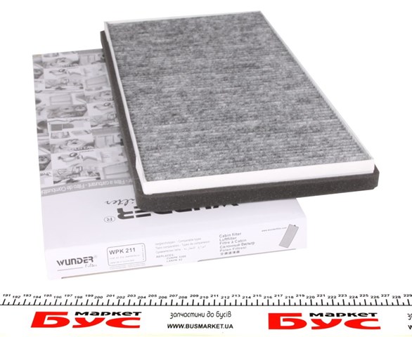 Фільтр повітряний обігрівача Wunder WPK211 ціна, від 14.69 USD