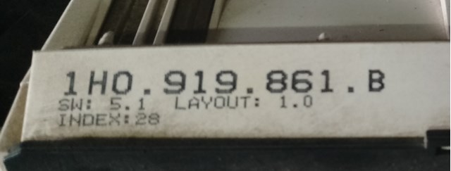  VAG 1H0919861B ціна, від 27.78 USD