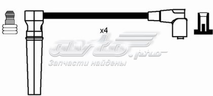 Високовольтні дроти RCDW302 NGK