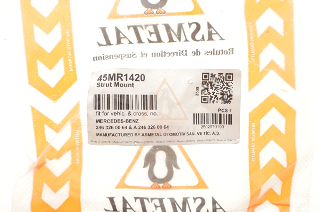 Опора стійки амортизатора заднього As Metal 45MR1420