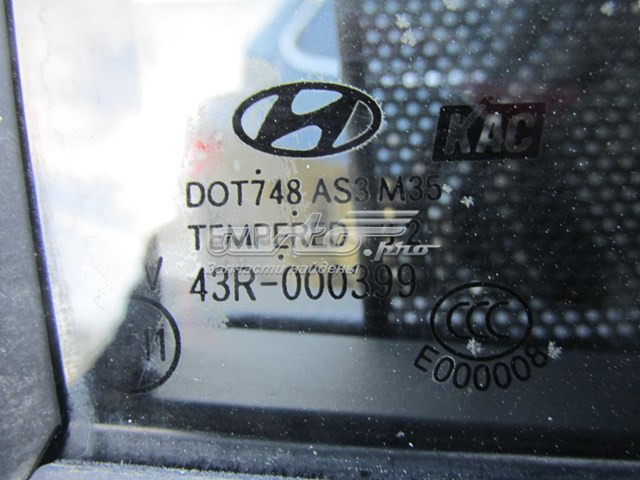 83420B8020 Hyundai/Kia Вікно задніх дверей