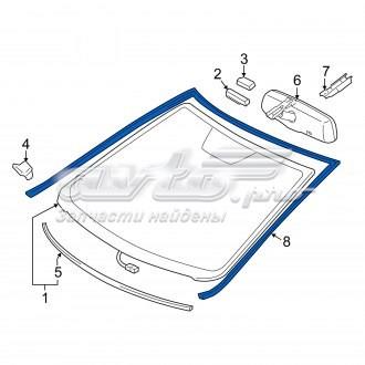 5610106550 Toyota Автомобільне скло