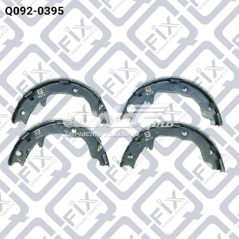 Колодки ручника / стоянкового гальма Q-fix Q0920395 ціна, від 17.88 USD