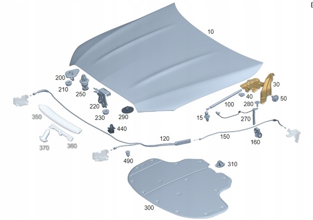 Купити A2068803901 Mercedes 