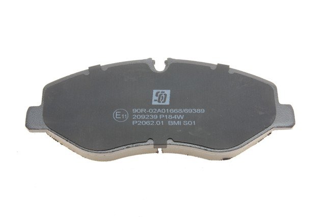 209239 Solgy Передні гальмівні колодки
