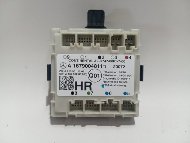 Купити A1679004811 Mercedes Блок комфорту задніх дверей