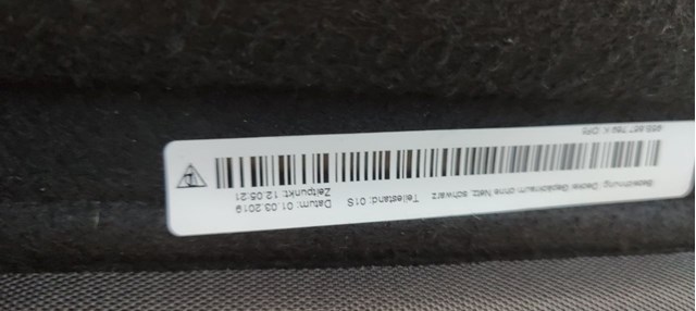  95B867769KOF5 Porsche
