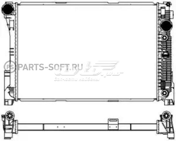 Радіатор основний Sakura 33118503 ціна, від 150.40 USD