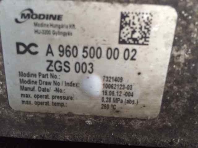 Радіатор інтеркулера Mercedes A9605000002
