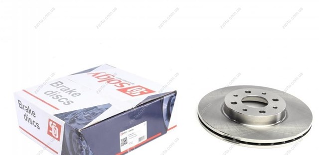 Диск переднього гальма Solgy 208099 ціна, від 21.57 USD