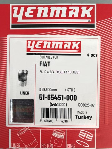 5451000 Yenmak Гільза циліндра