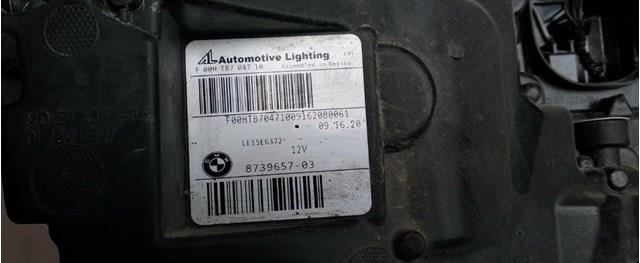 8739657 BMW Фара дальнього світла в зборі