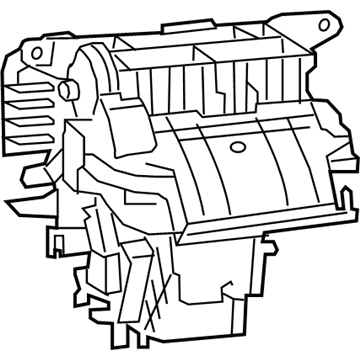  Корпус печі в зборі Jeep Cherokee 