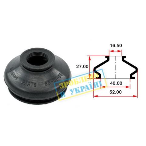 Пильник опори кульової нижній BG0105 Belgum