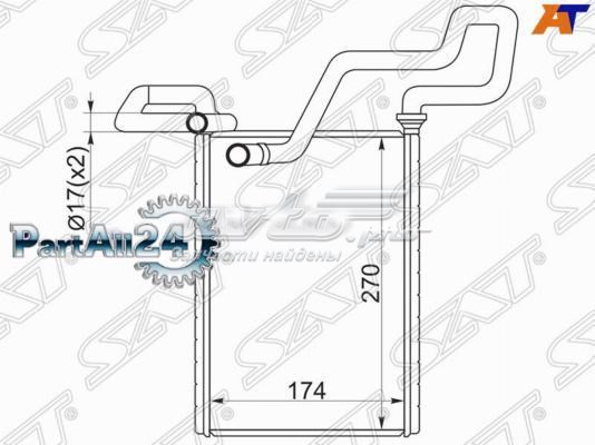 Купити STHD283950 SAT Теплообмінник