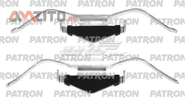 Комплект пружинок кріплення дискових колодок, задніх PSRK1147 PATRON
