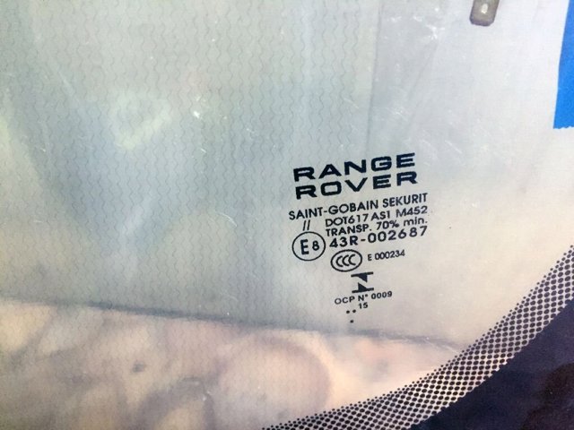 LR184626 Land Rover Автомобільне скло