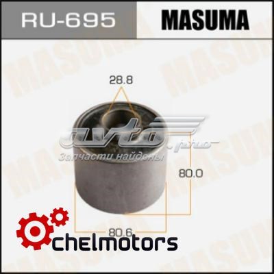 Сайлентблок нижнього важеля передньої підвіски Masuma RU695 ціна, від 15.39 USD