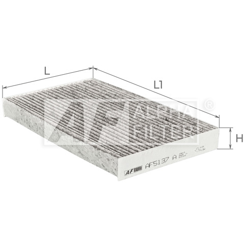 Повітряний фільтр салону Alpha Filter AF5137A