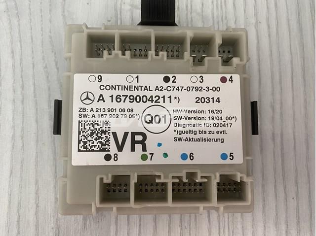 Блок комфорту передніх дверей Mercedes A1679004211 ціна, від 94.91 USD