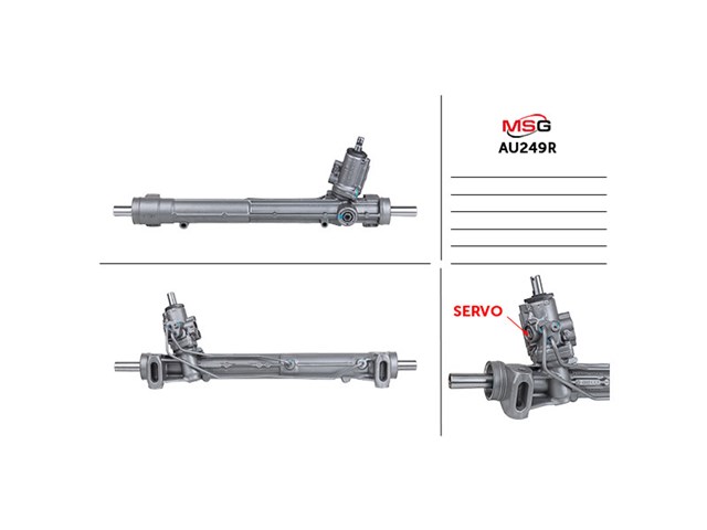 Купити AU248R MSG Rebuilding Рульова рейка