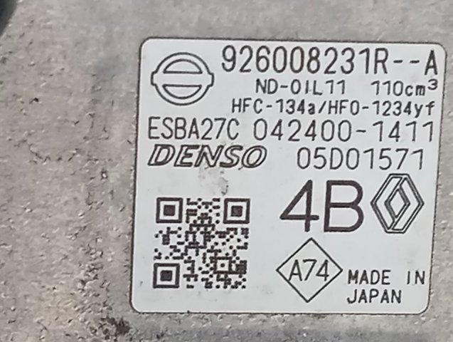 Купити 926008231R Renault (RVI) Компресор кліматичної установки