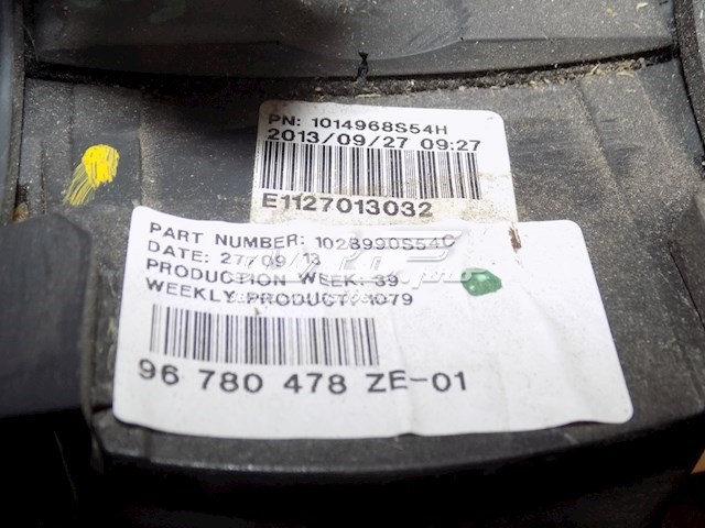  Peugeot/Citroen 96780478ZE ціна, від 151.75 USD