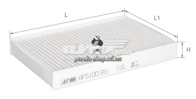 Повітряний фільтр салону Alpha Filter AF5100