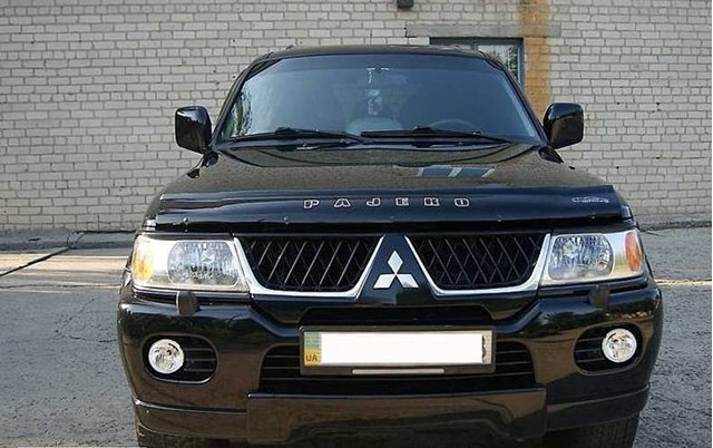 Дефлектор капота (мухобійка) Mitsubishi Pajero SPORT I позашляховик (K90) (1996 - 2009) ціна, від 29.01 USD