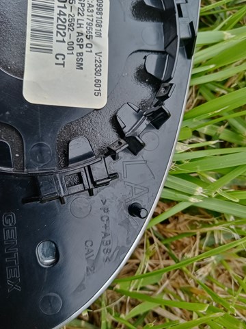 A0998108101 Mercedes Дзеркальний елемент лівого дзеркала заднього виду