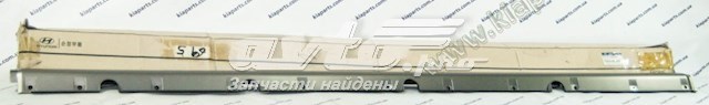 877124H000GF Hyundai/Kia Накладка зовнішня (молдинг) порога, лівий