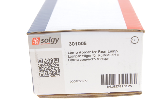 Плата заднього ліхтаря, контактна 301005 Solgy