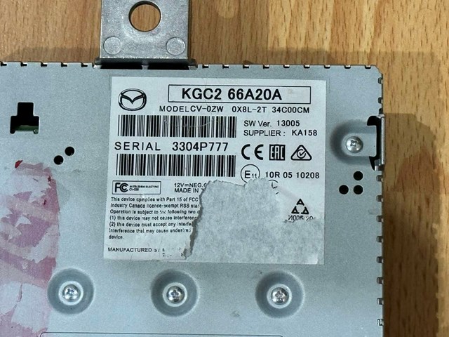 KGC266A20A Mazda 