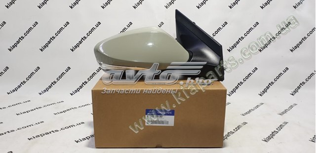 Праве бічне дзеркало Hyundai/Kia 876201R130 ціна, від 322.70 USD