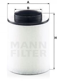 Повітряний фільтр C17023 Mann-Filter