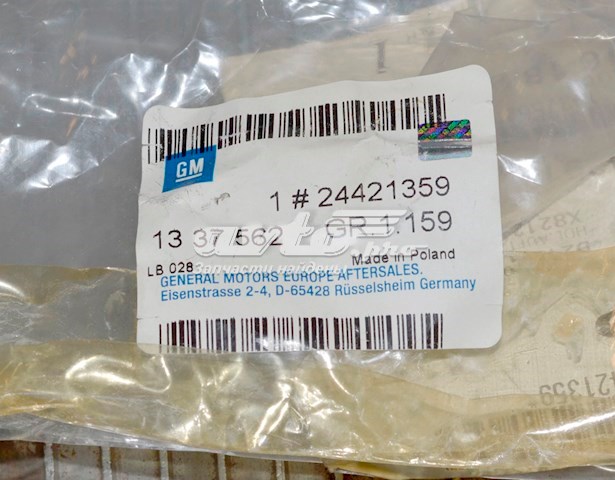 24421359 General Motors Патрубок системи охолодження